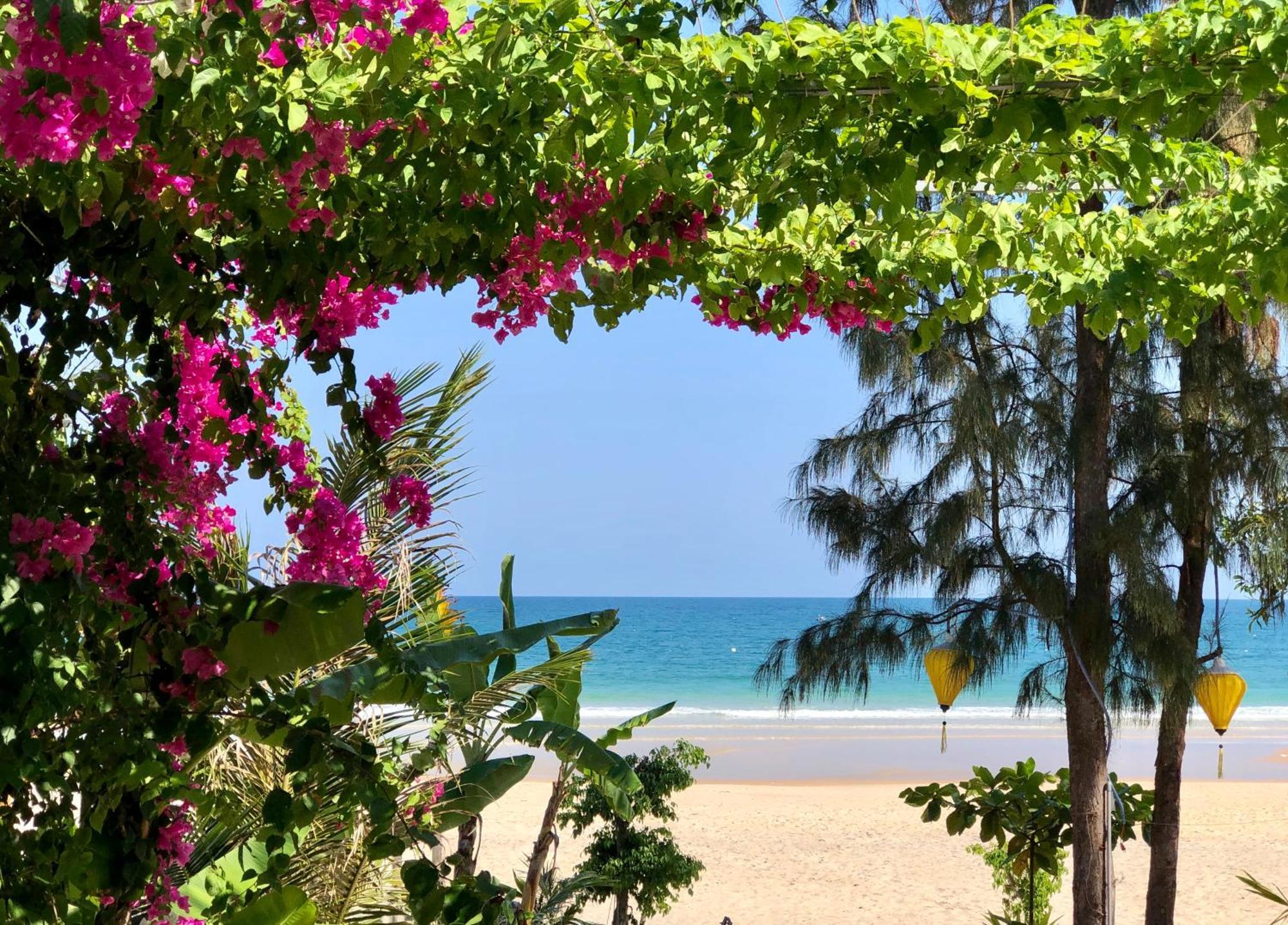 Robinson Beach Bungalow Vinh Hoa المظهر الخارجي الصورة